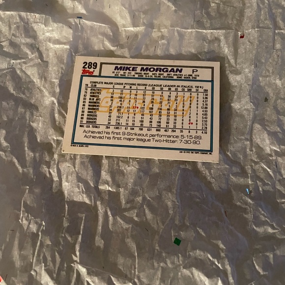 TOPPS ⭐️BASEBALL⚾️CARDS1️⃣9️⃣9️⃣2️⃣ - Picture 7 of 8